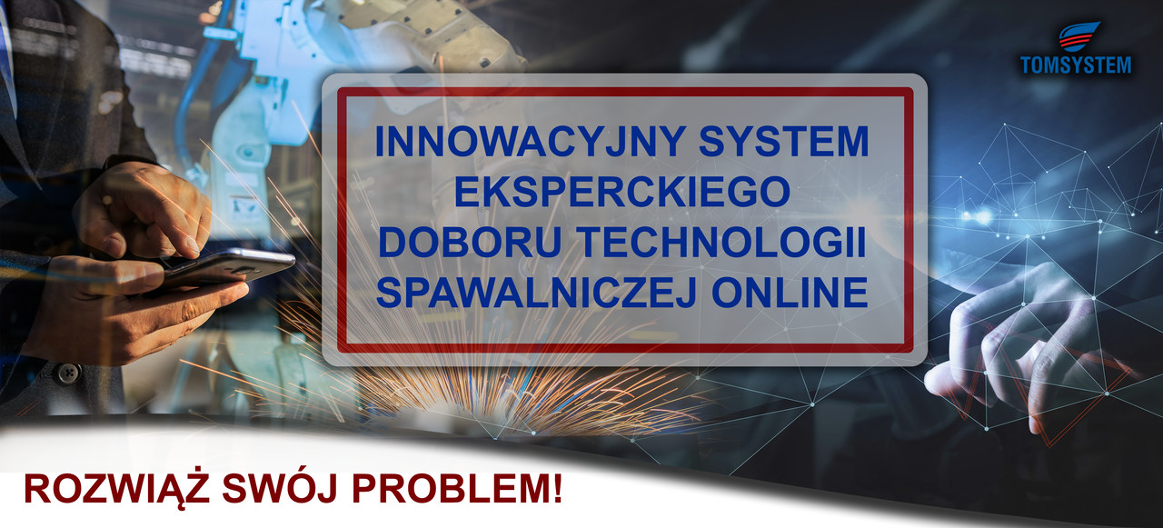 Dobór technologii spawania online